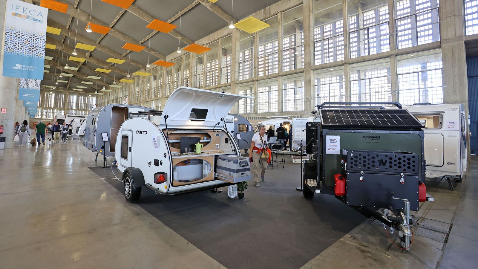 Inauguración del Salón Andaluz del Caravaning en Jerez