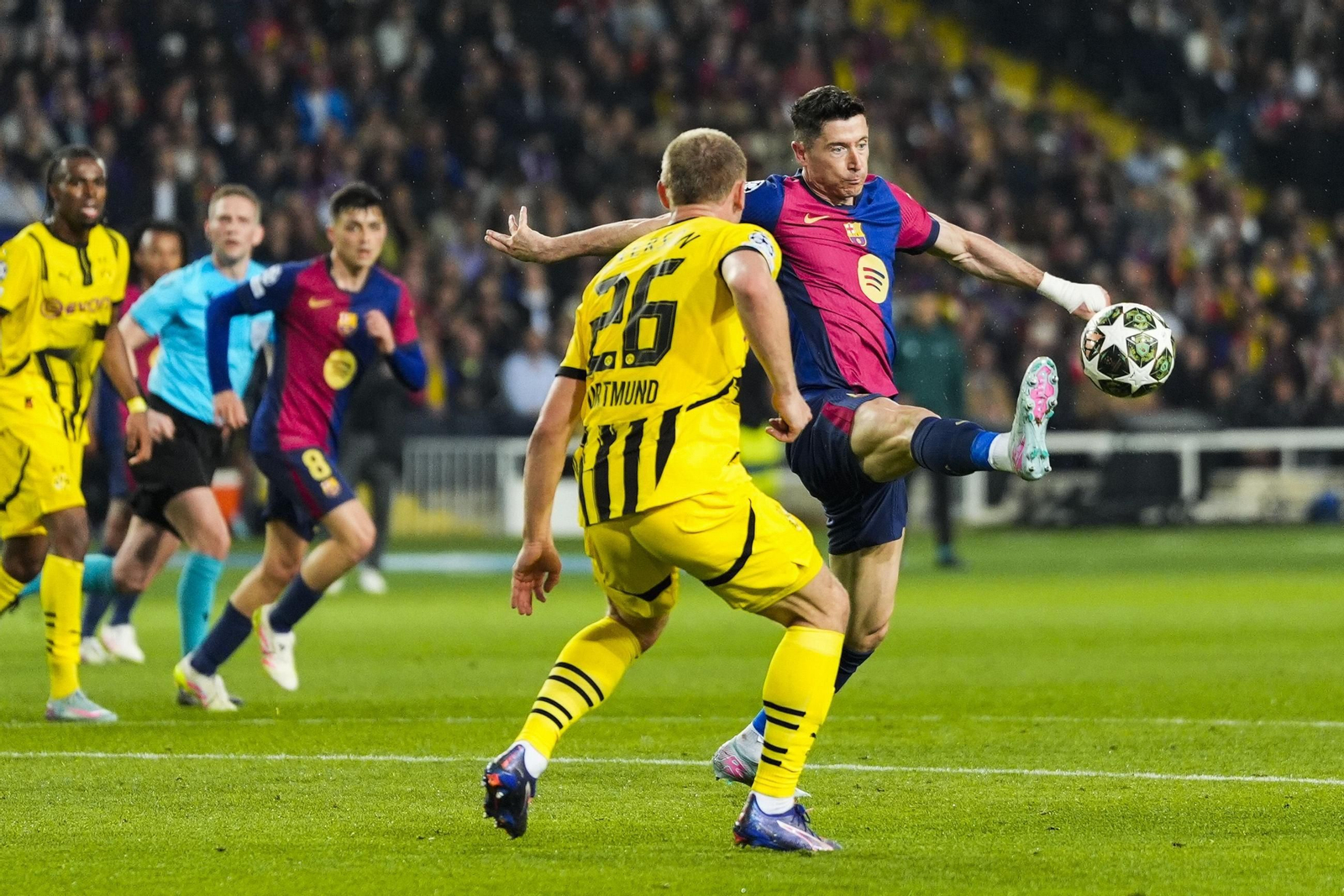 Las mejores fotos del Barcelona - Borussia Dortmund