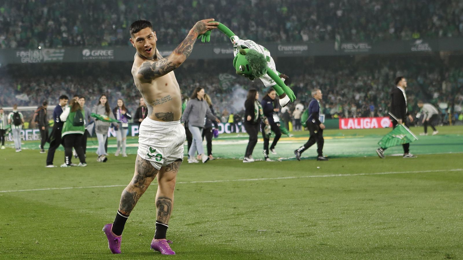 Las imágenes del Betis - Sevilla