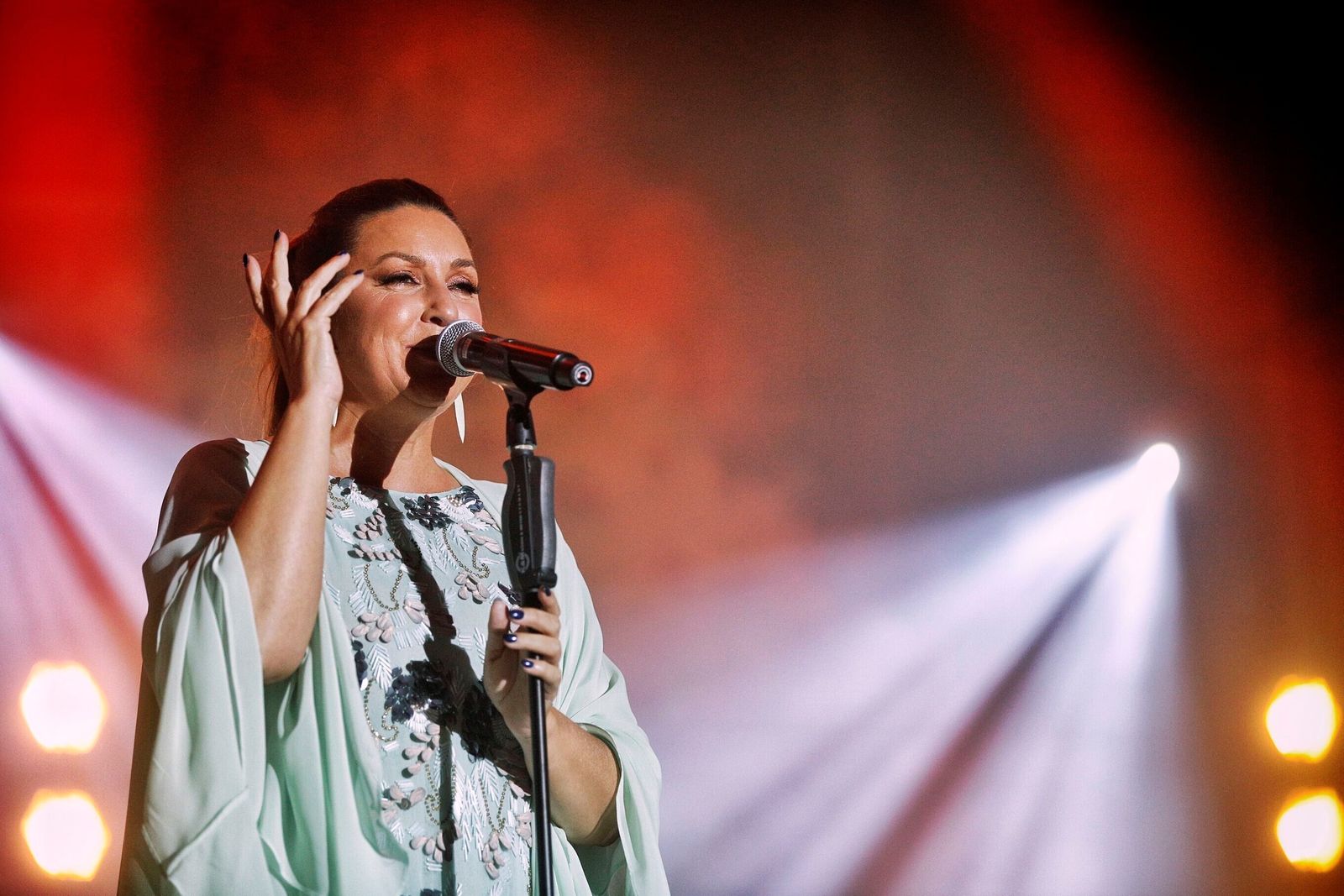 Concierto de Niña Pastori en Chiclana.