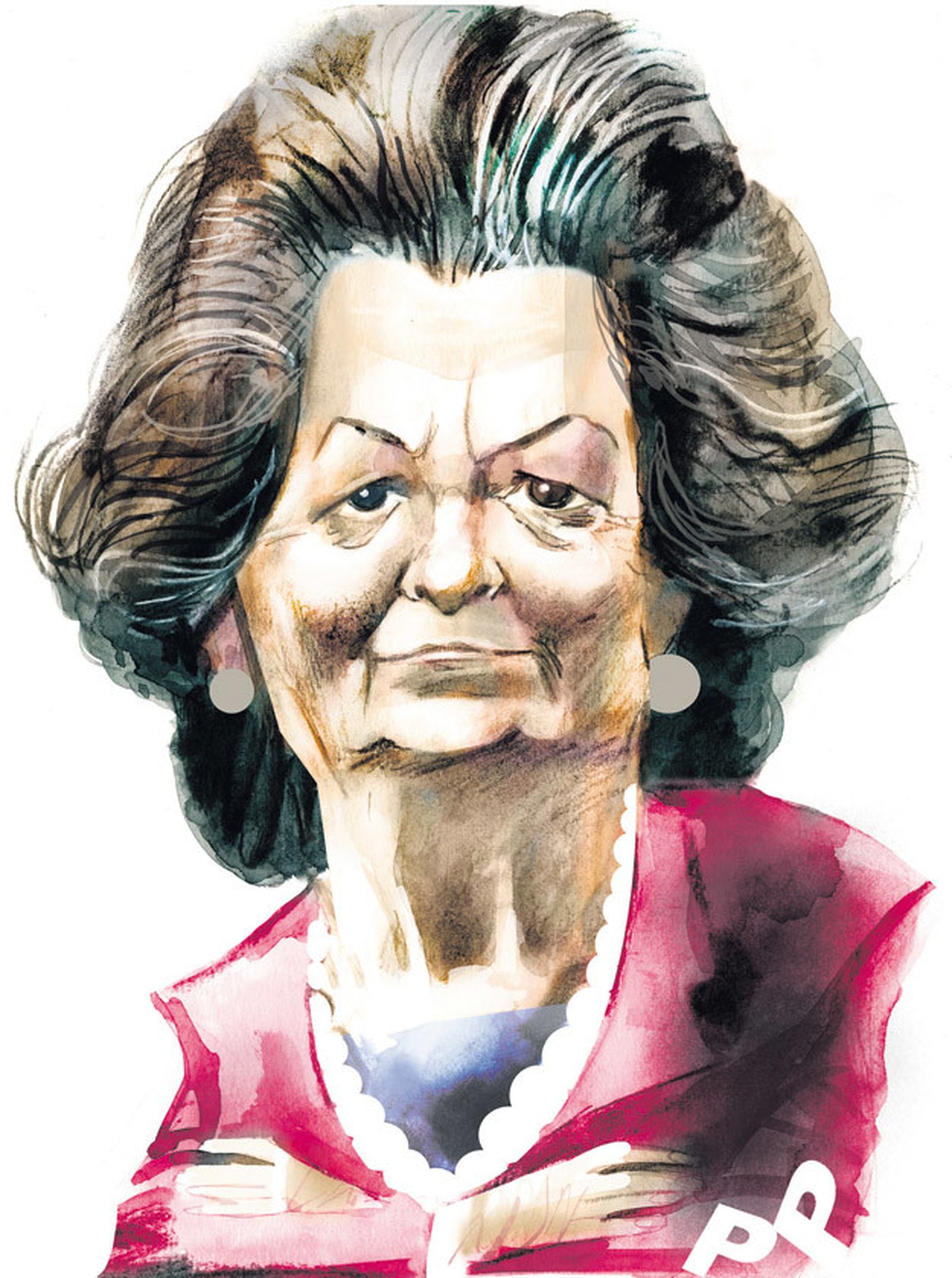 Ilustración de Rita Barberá.