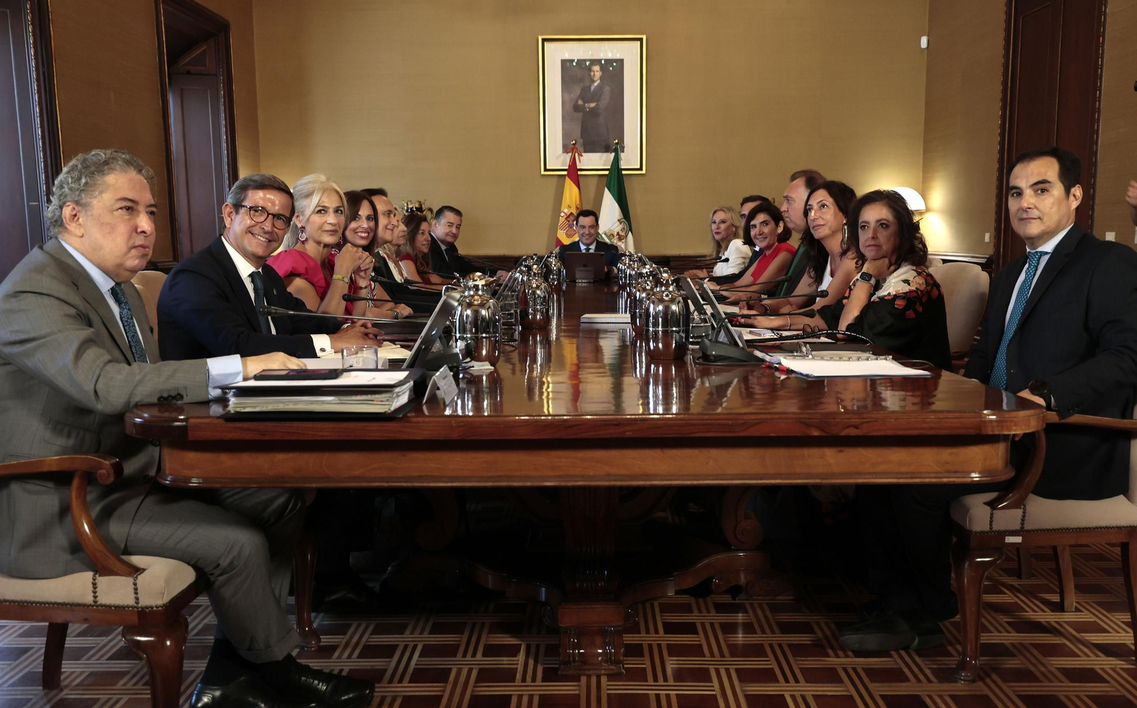 Las imágenes de la toma de posesión del nuevo Consejo de Gobierno de Andalucía