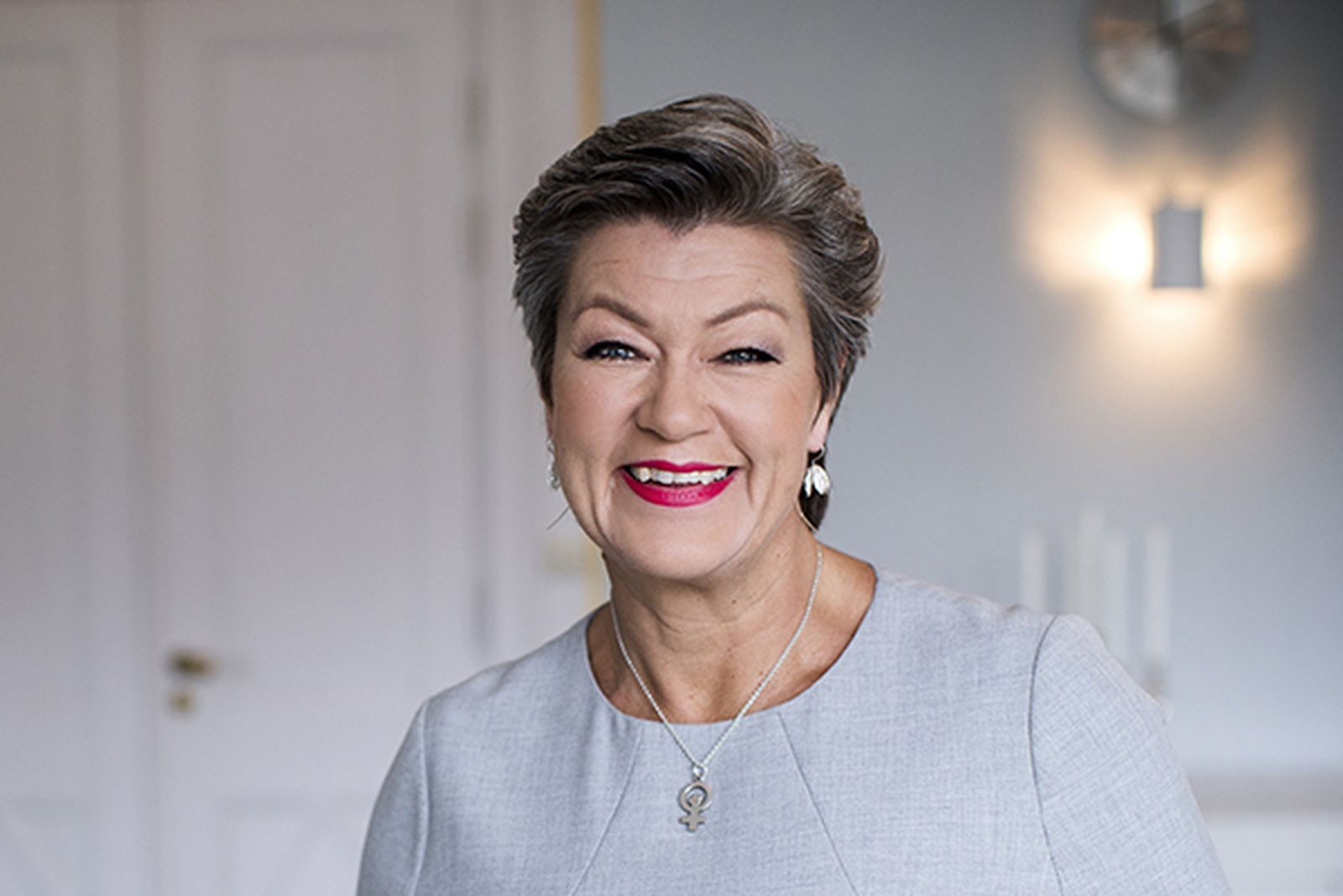 La política sueca Ylva Johansson, comisaria europea de Interior