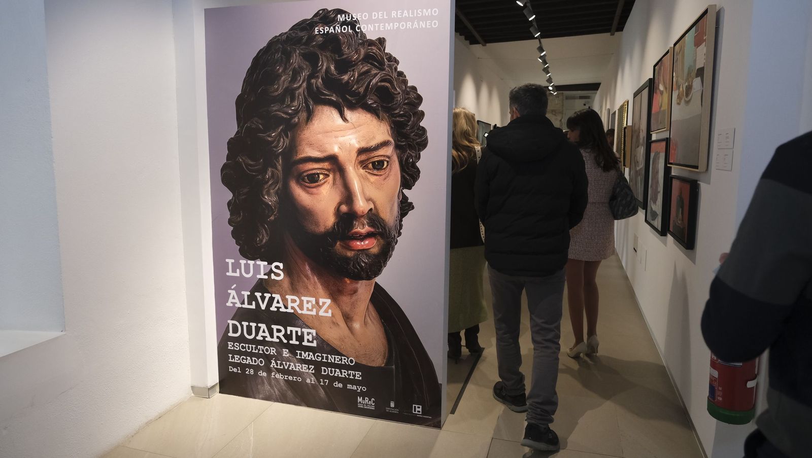Las fotos de la exposición del escultor e imaginero Luis Álvarez Duarte en el MUREC