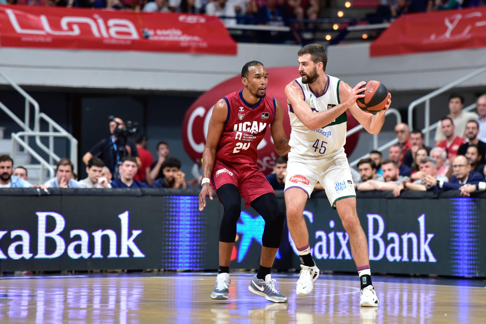 Las fotos del UCAM Murcia - Unicaja, 4º partido de las semifinales de ACB