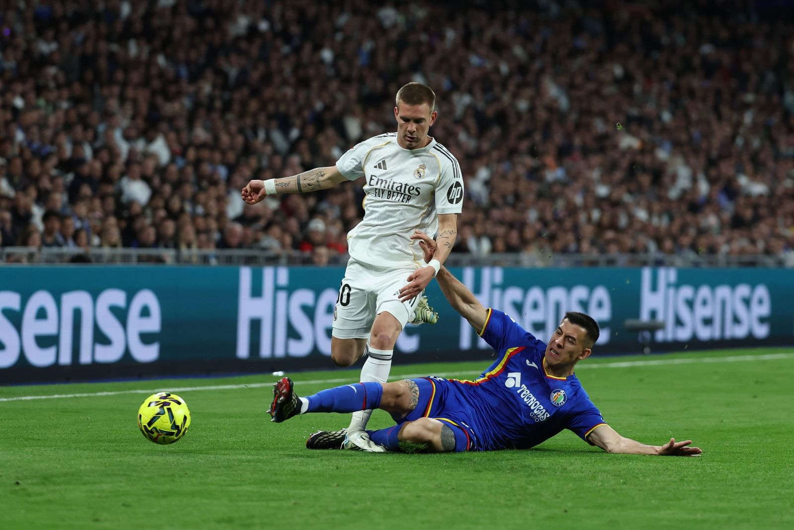 Las fotos de la derrota del Real Madrid contra el Getafe