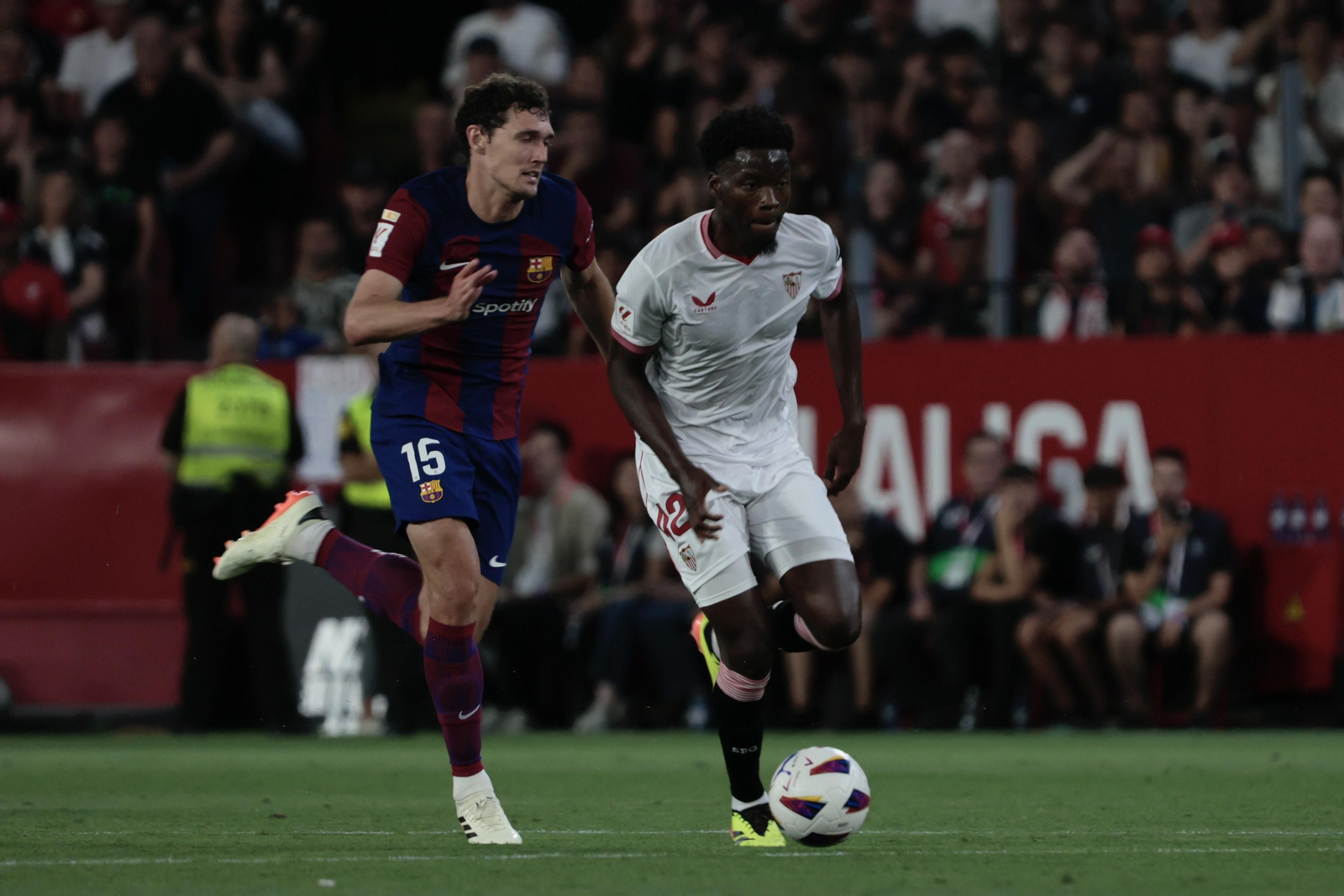 Las imágenes del Sevilla - Barcelona