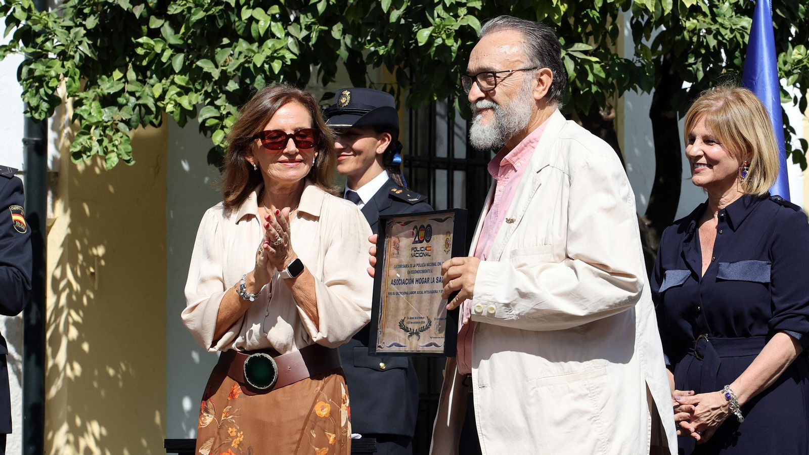 Imágenes del Día de la Policía Nacional en las Bodegas Fundador de Jerez