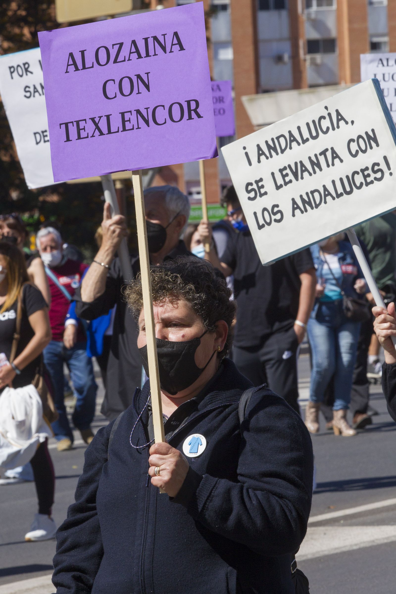 Primero de Mayo en Málaga marcado por la pandemia, en fotos