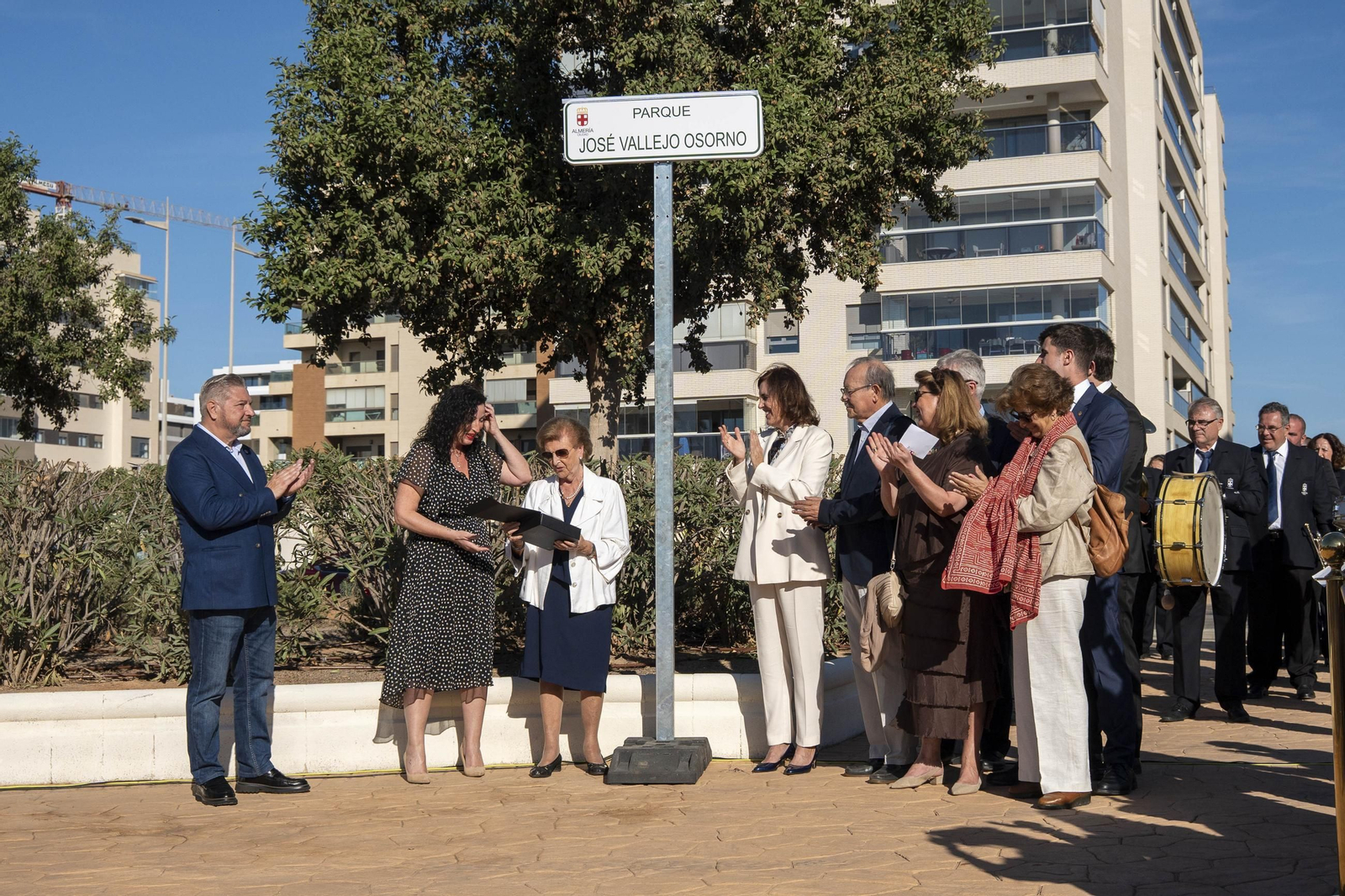 Aquí puede ver como ha sido la inauguración del Parque José Vallejo Osorno de Almería