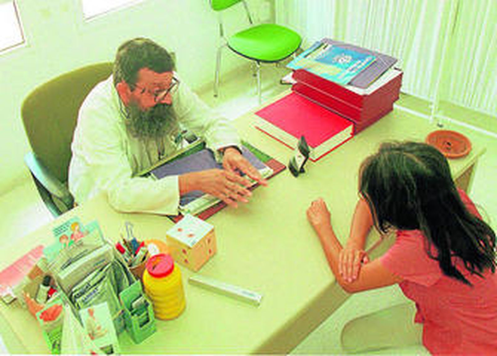 Consulta en un Centro de Planificación Familiar.