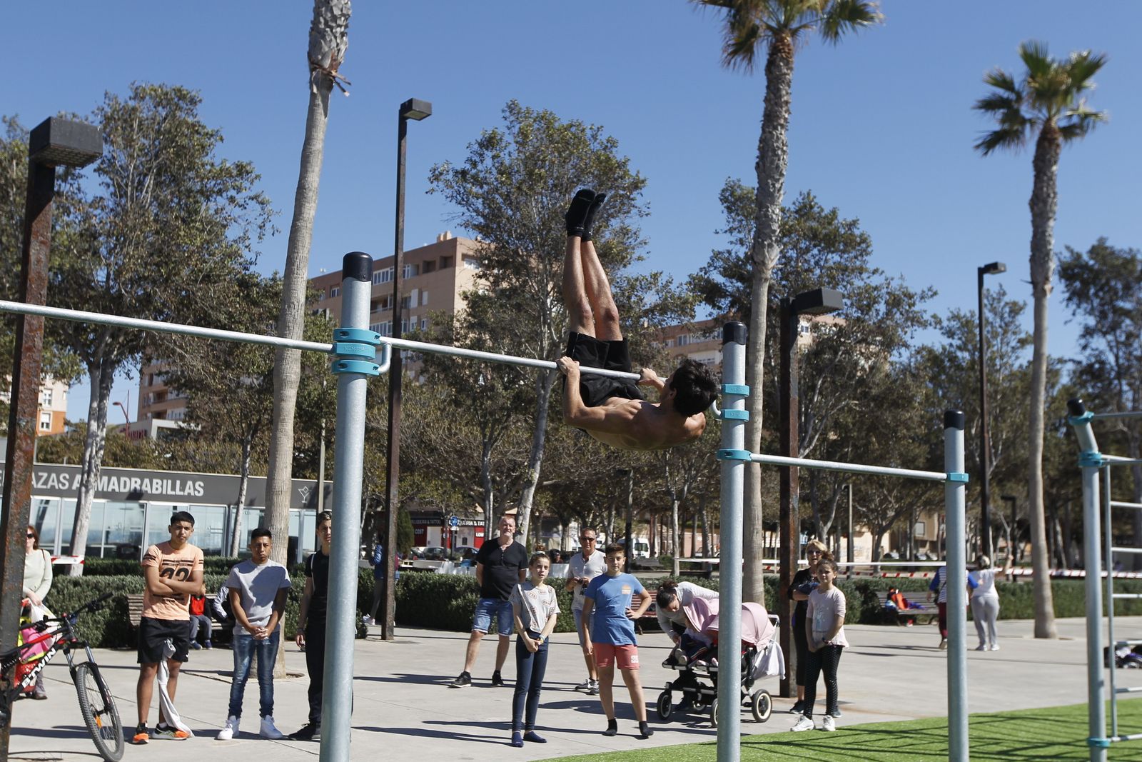 Fotogalería Pista de Calistenia. Parque de los Periodistas. Almería