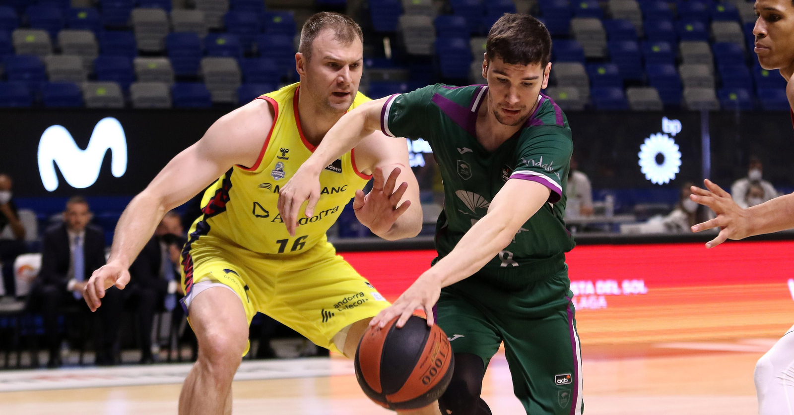 El Unicaja-Morabanc Andorra, en fotos