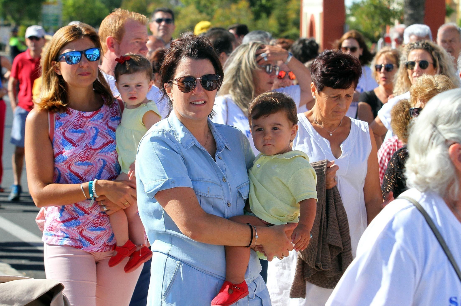 La manifestación "Salvemos Mazagón" en imágenes