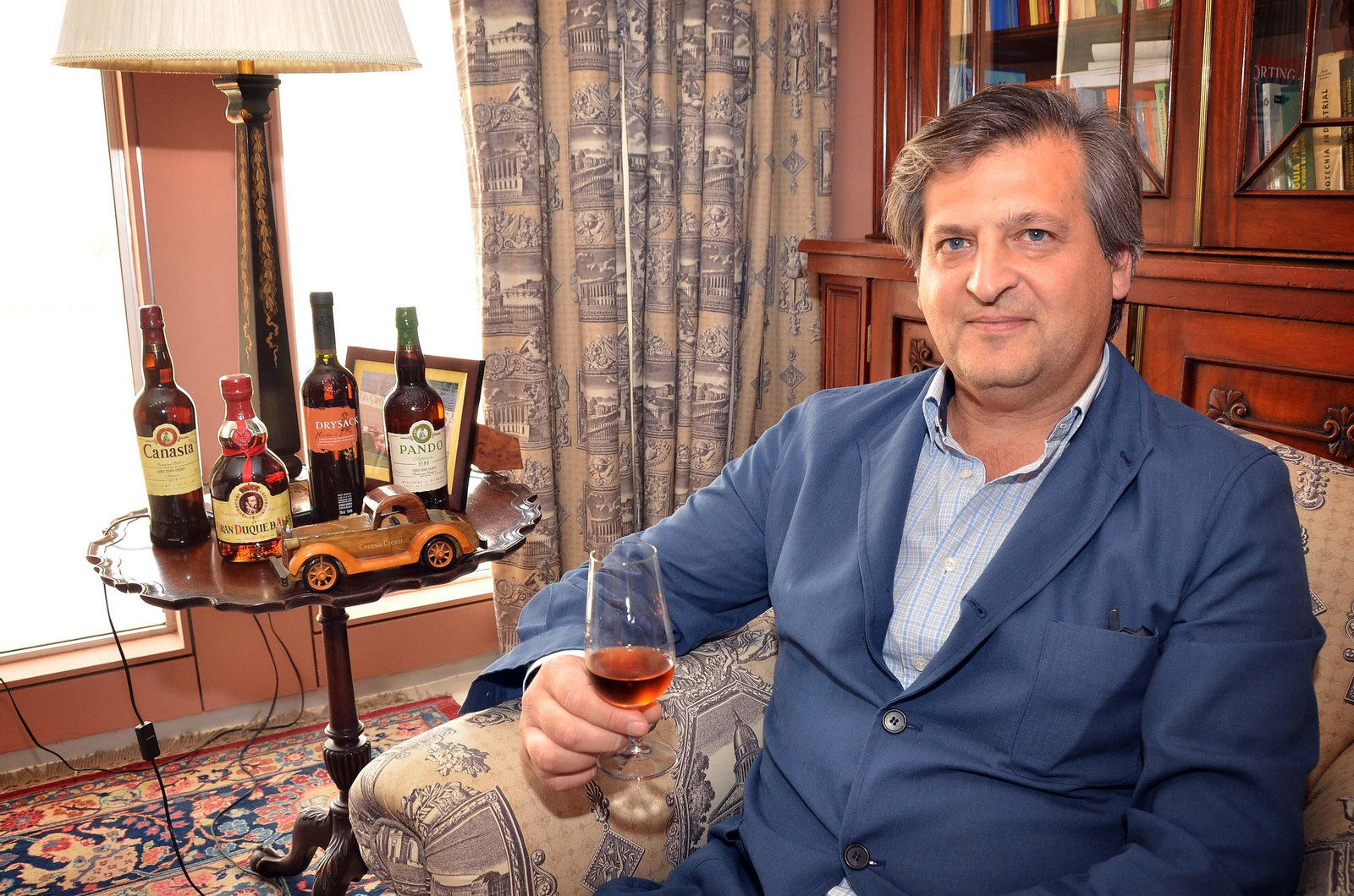 Jesús Medina, presidente de Williams & Humbert, recomienda Fino Coquinero de Osborne.