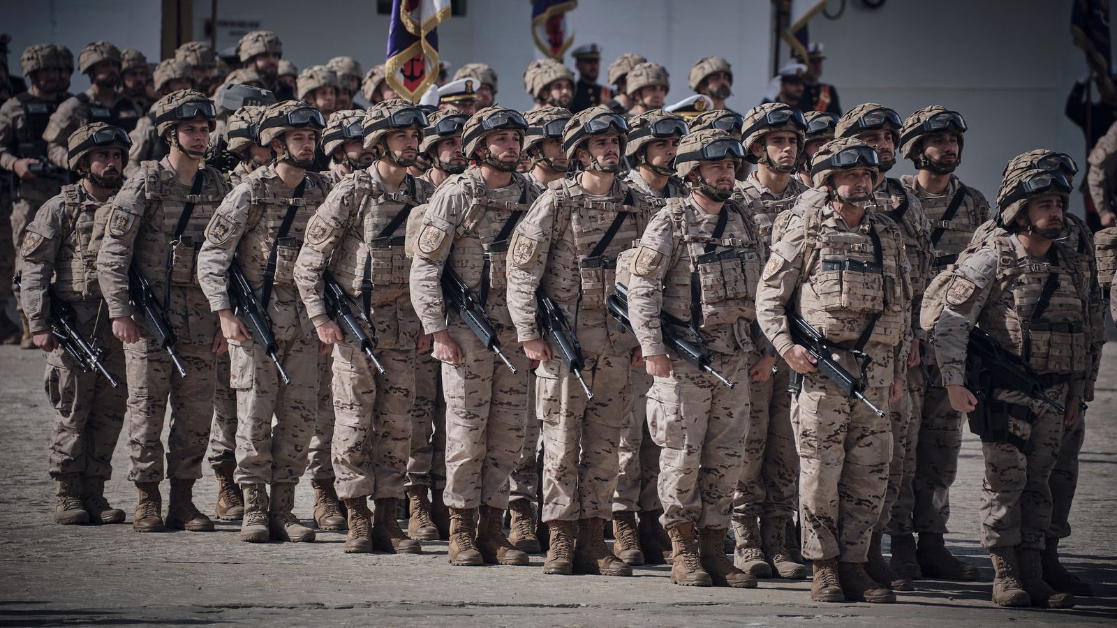 486º aniversario del Cuerpo de Infantería de Marina