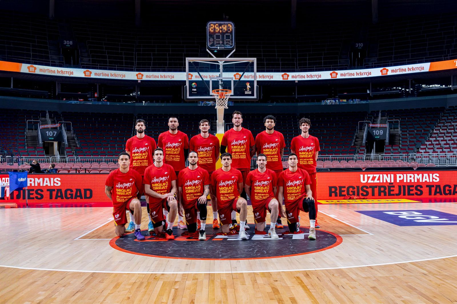 Las mejores fotos del Ucrania-España de baloncesto