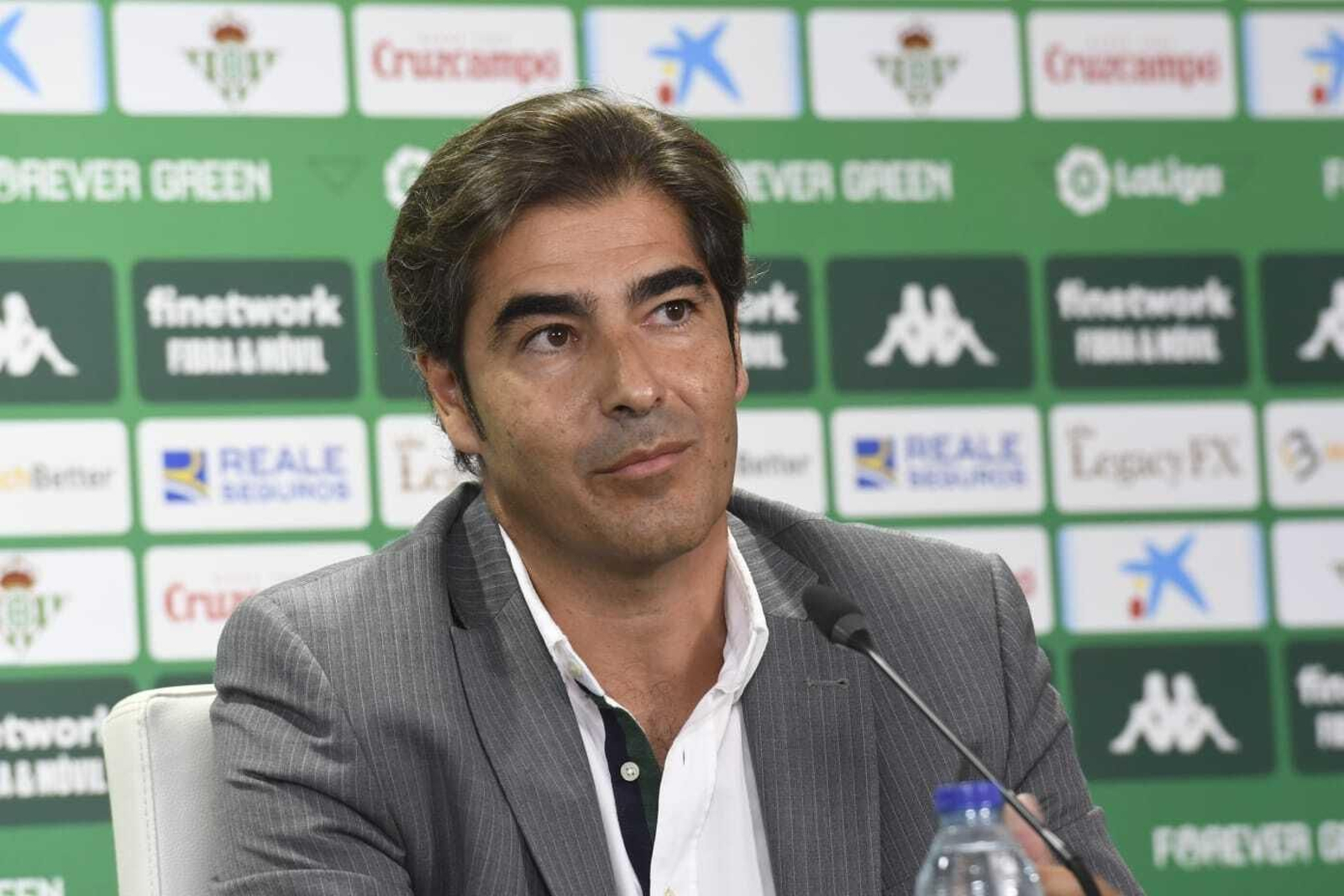 Haro, durante una rueda de prensa.