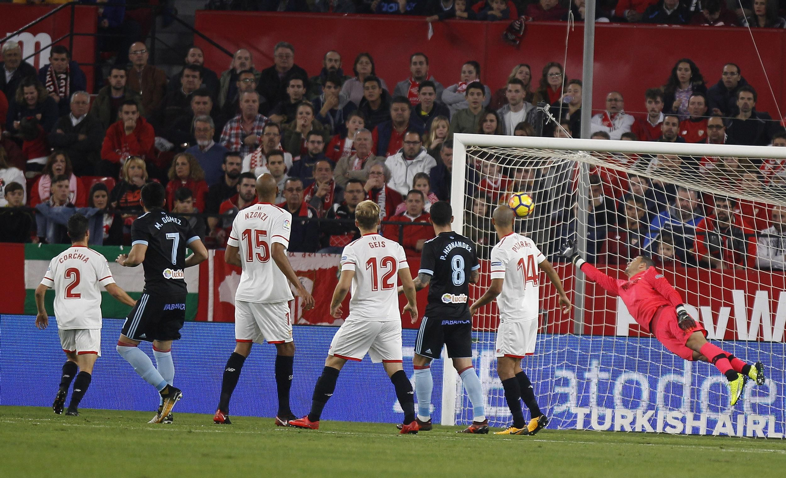 Las imágenes del Sevilla-Celta