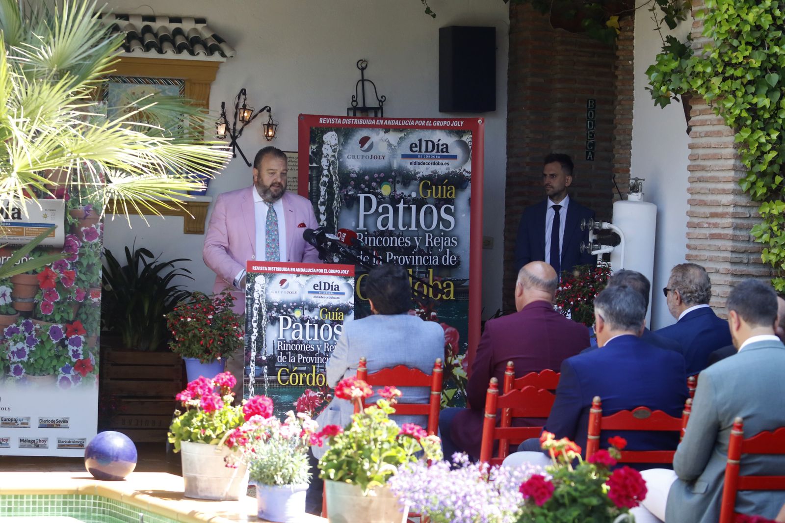La presentación de la I Guía de Patios de la Provincia, en imágenes