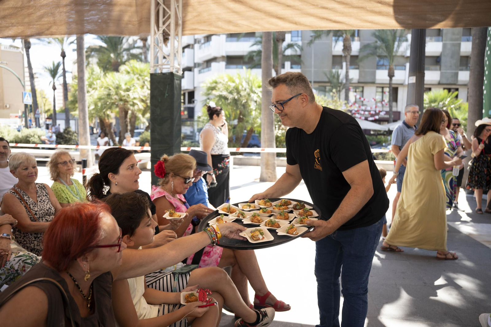 Las mejores imágenes del showcooking de Noelia Carrión  en la Feria de Almería