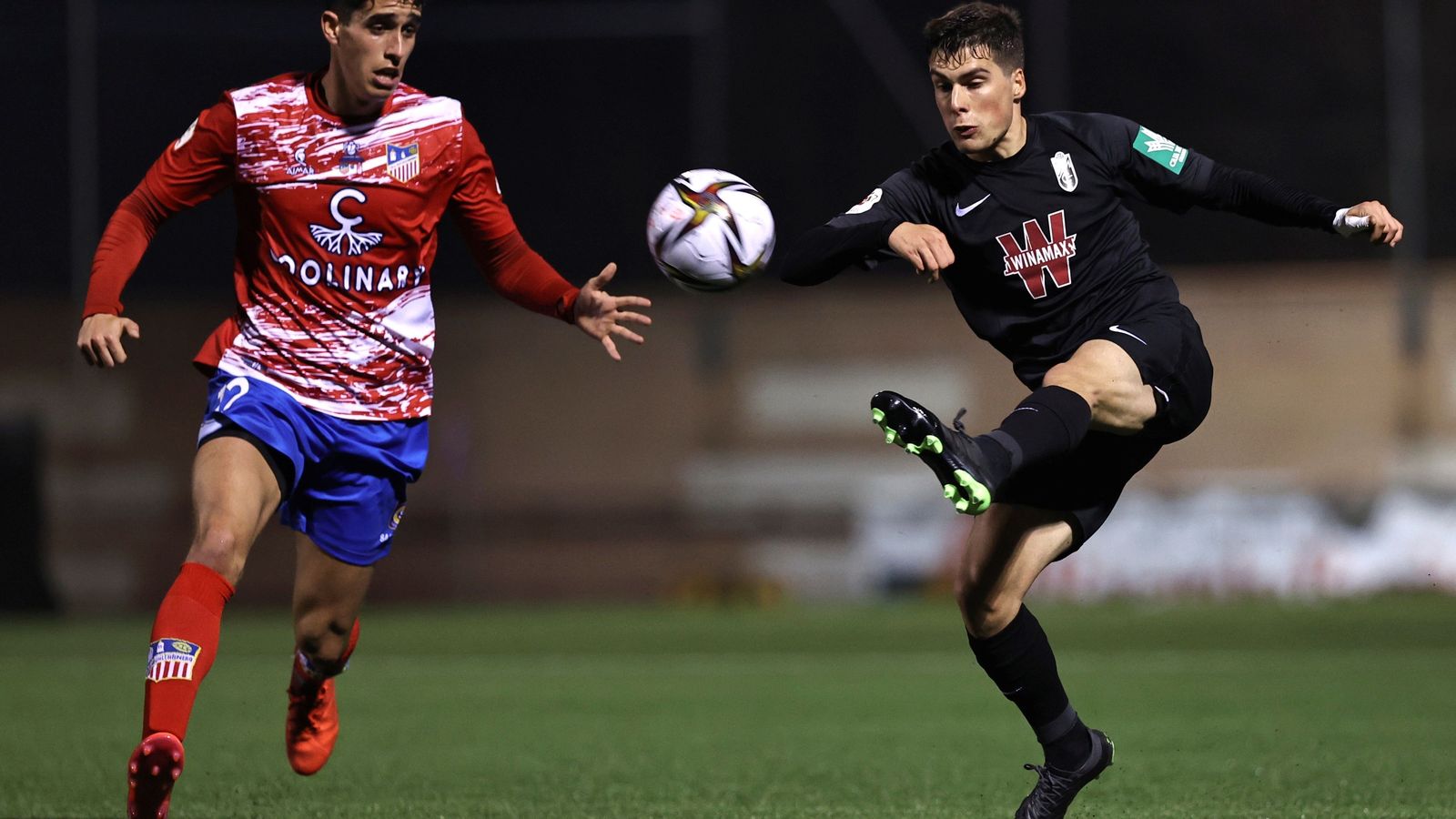 En Navalcarnero, en la Copa, el Granada marcó media docena de goles.