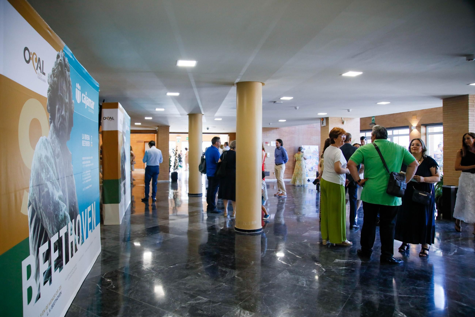 Imágenes de la novena Beethoven interpretado por la OCAL y Orfeón para Cajamar