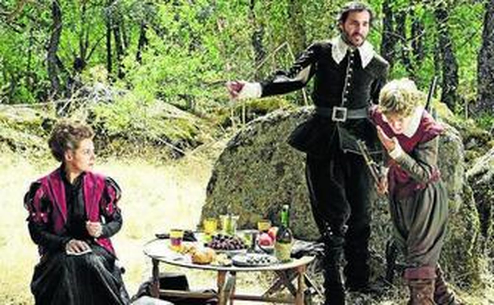 Una escena de la serie 'Águila roja'.