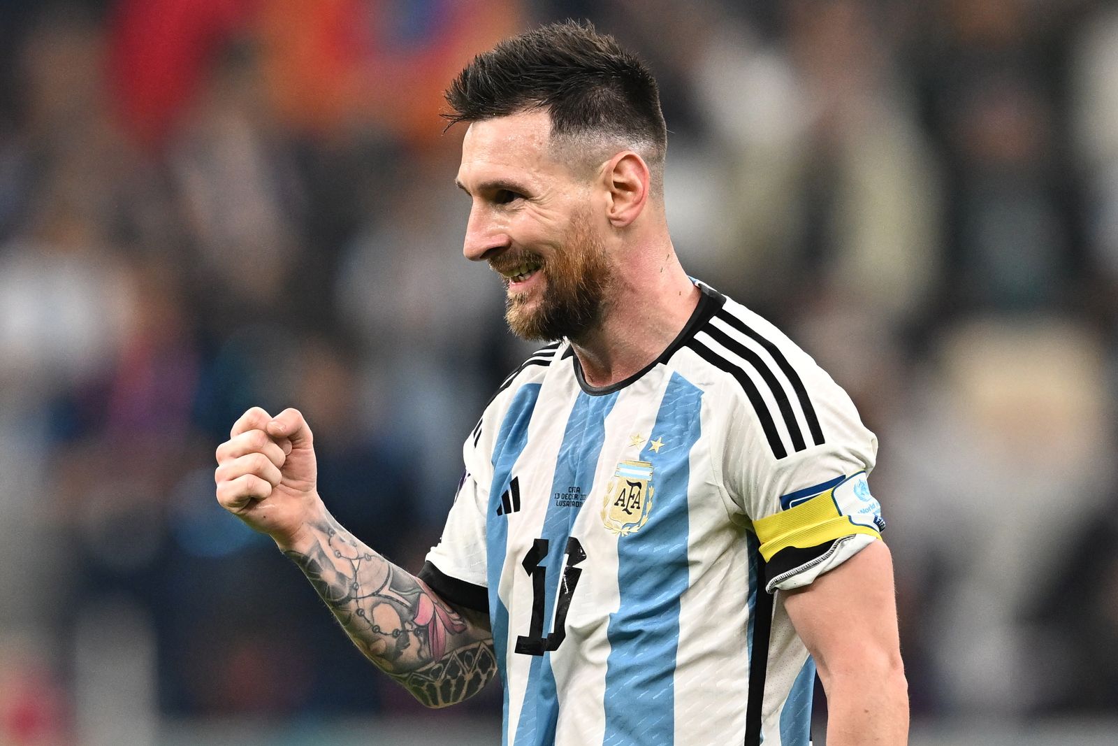 Las fotos de Messi contra Croacia
