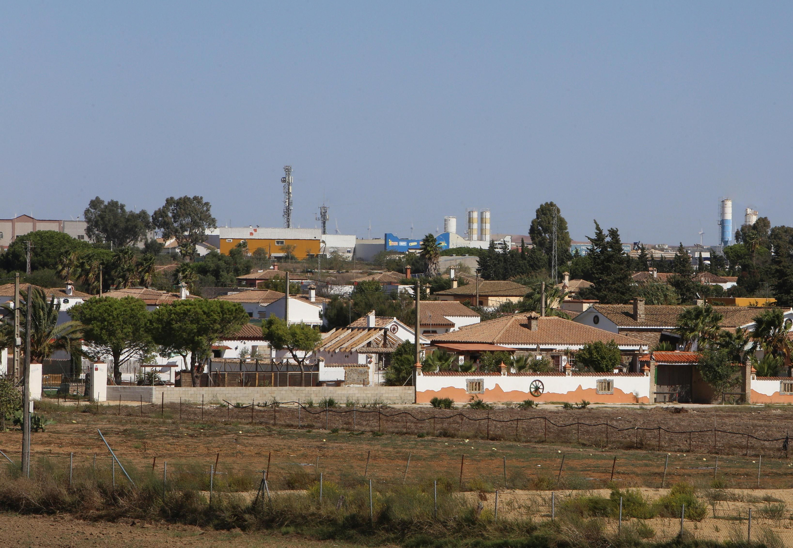 Uno de los muchos diseminados en el extrarradio de Chiclana, en una imagen de archivo.
