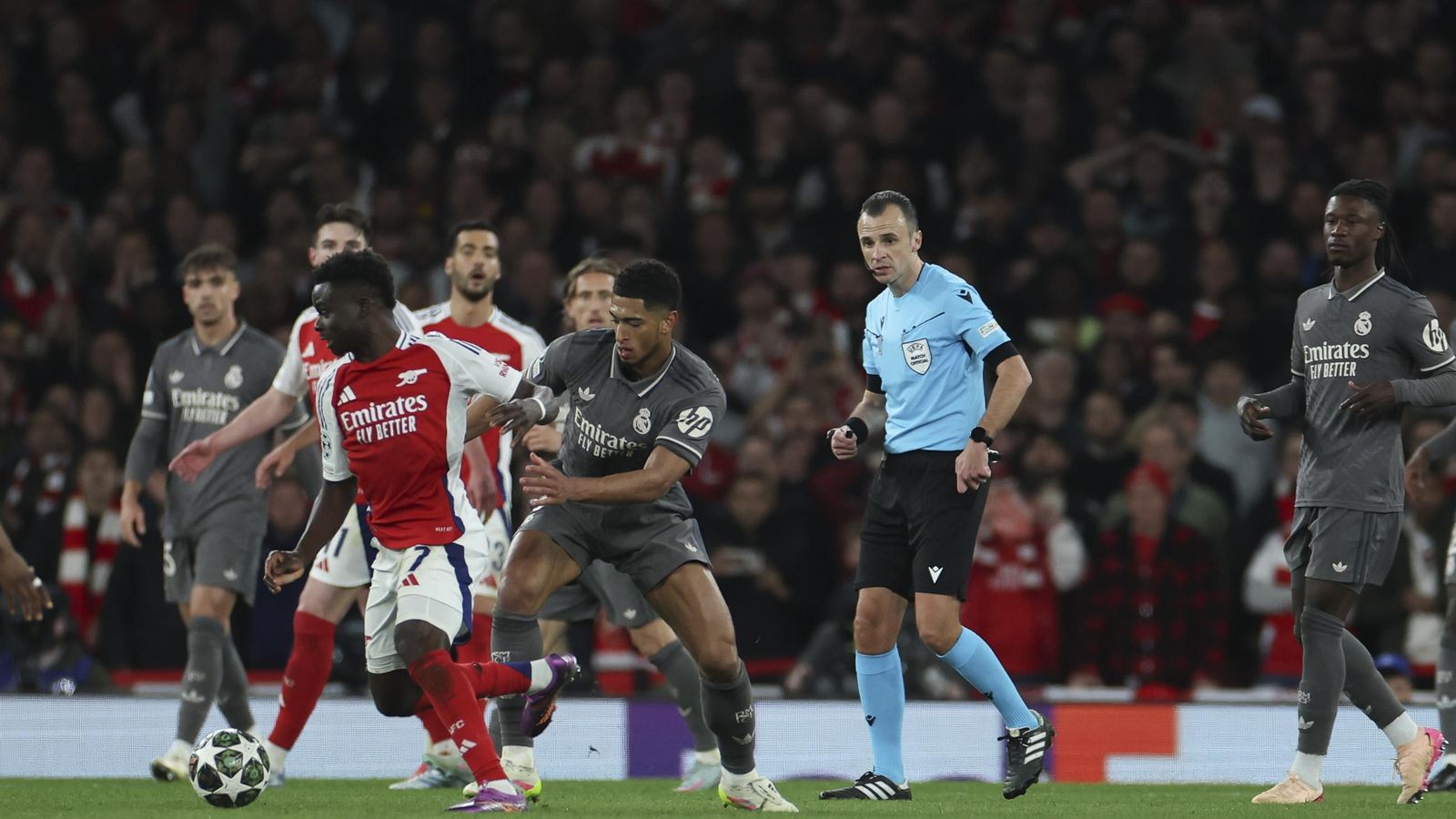 Las mejores fotos del Arsenal - Real Madrid