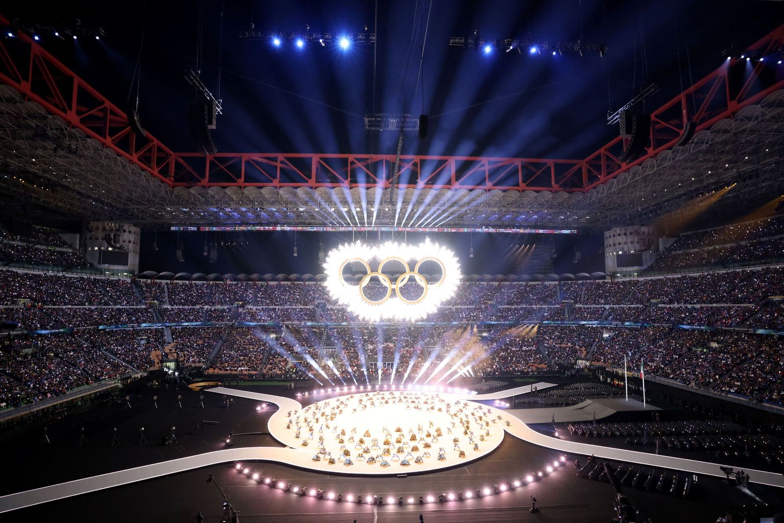 Las fotos de la inauguración de los Juegos Olímpicos de invierno de 2026