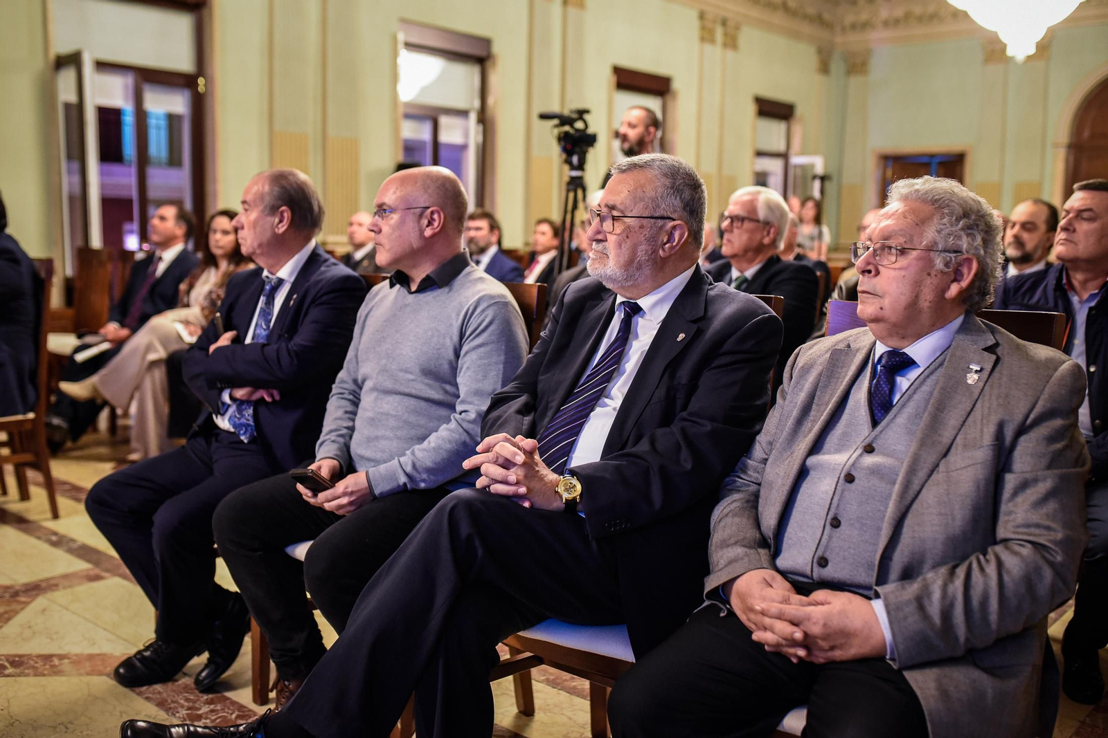 Imágenes de la presentación de la Web Turística Oficial de la Semana Santa de Huelva