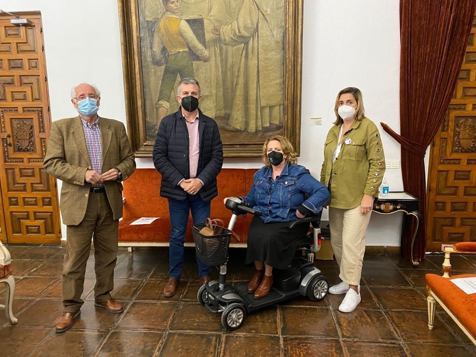 Un momento del encuentro en la Diputación.