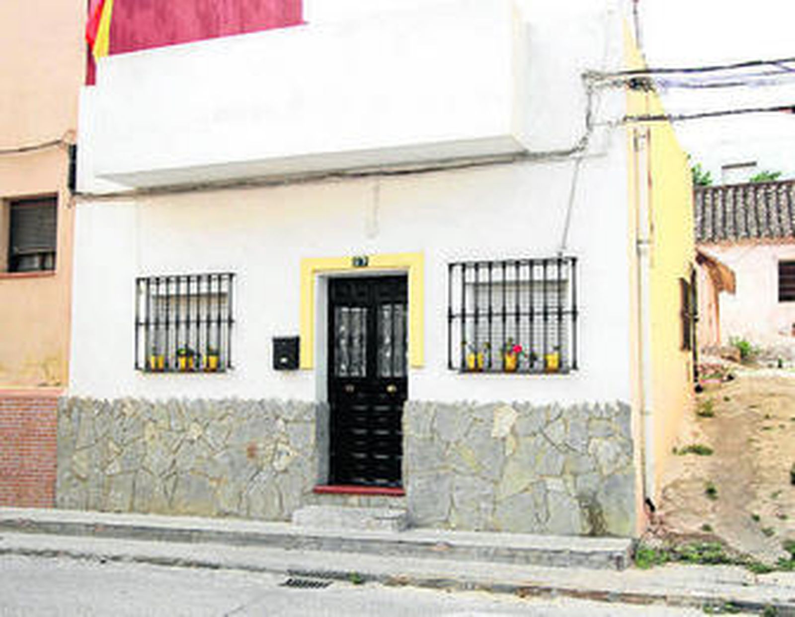 Imagen de la vivienda donde ocurrieron los hechos.