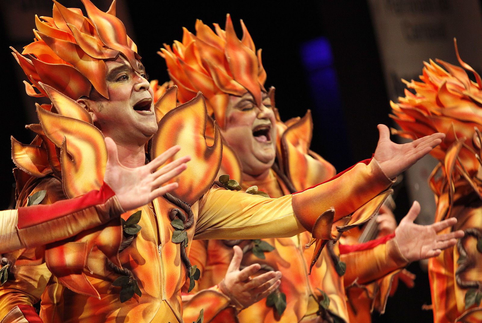 Las imágenes de la decimoctava función clasificatoria