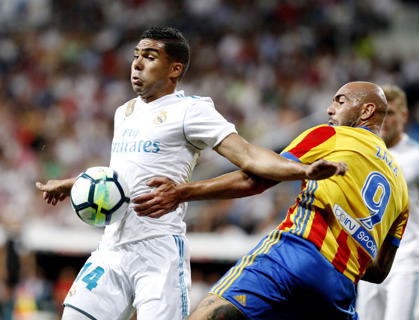 Las imágenes del Real Madrid-Valencia