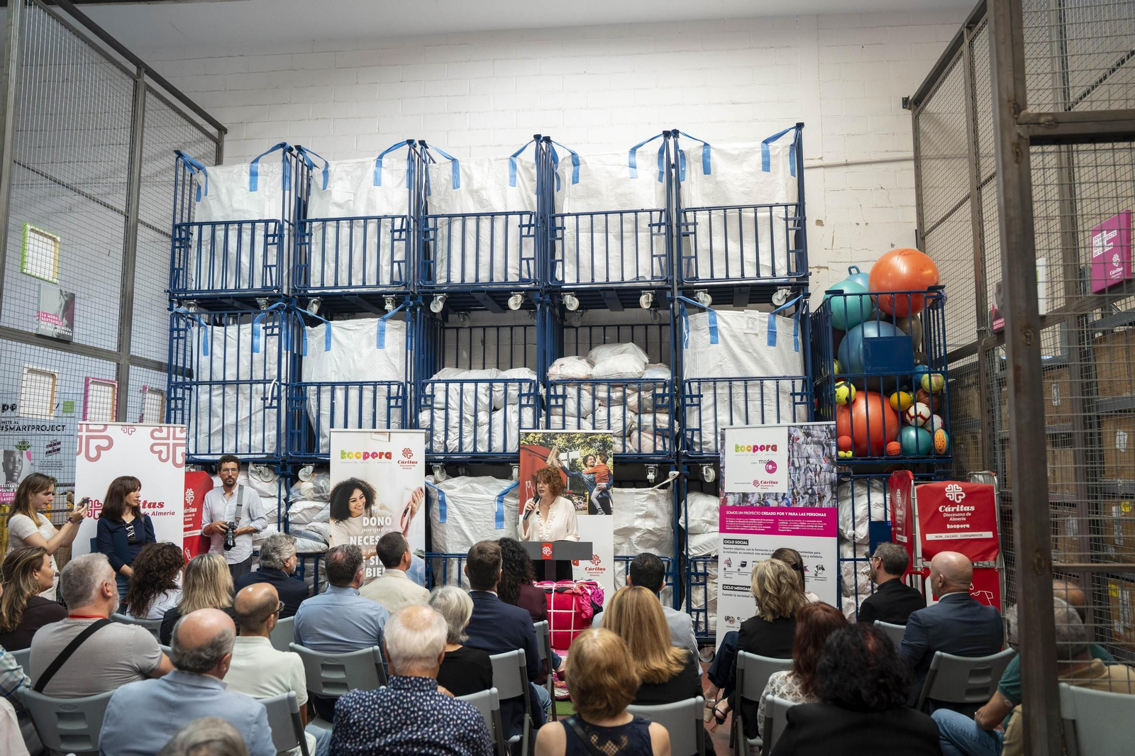 Cáritas Koopera en Almería celebra el 10º aniversario, en imágenes