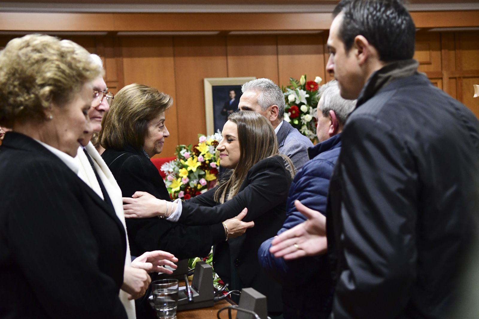Las imágenes de la capilla ardiente de Pablo García Baena