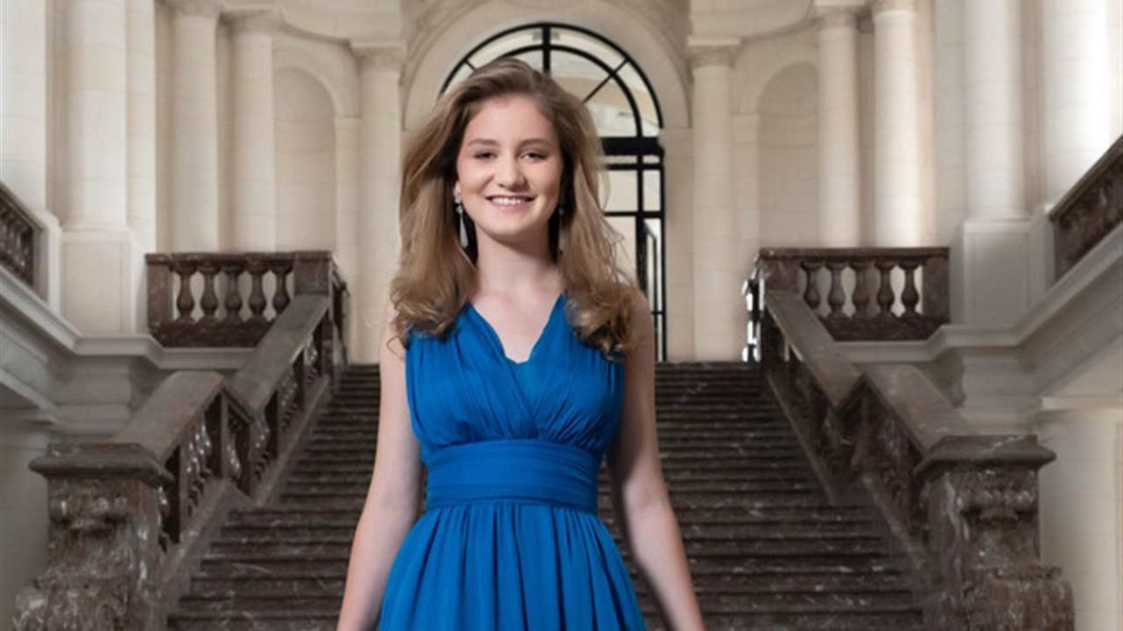 Isabel de Bélgica, en su última foto oficial.