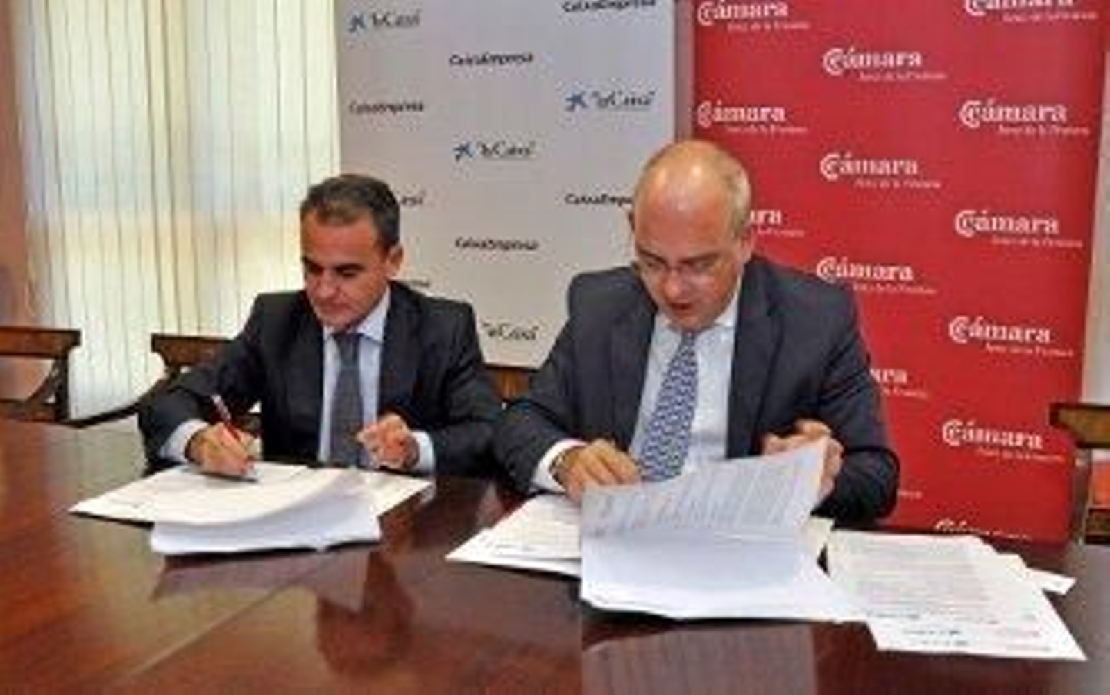 La Cámara y Caixabank acercan el crédito a las pymes y autónomos