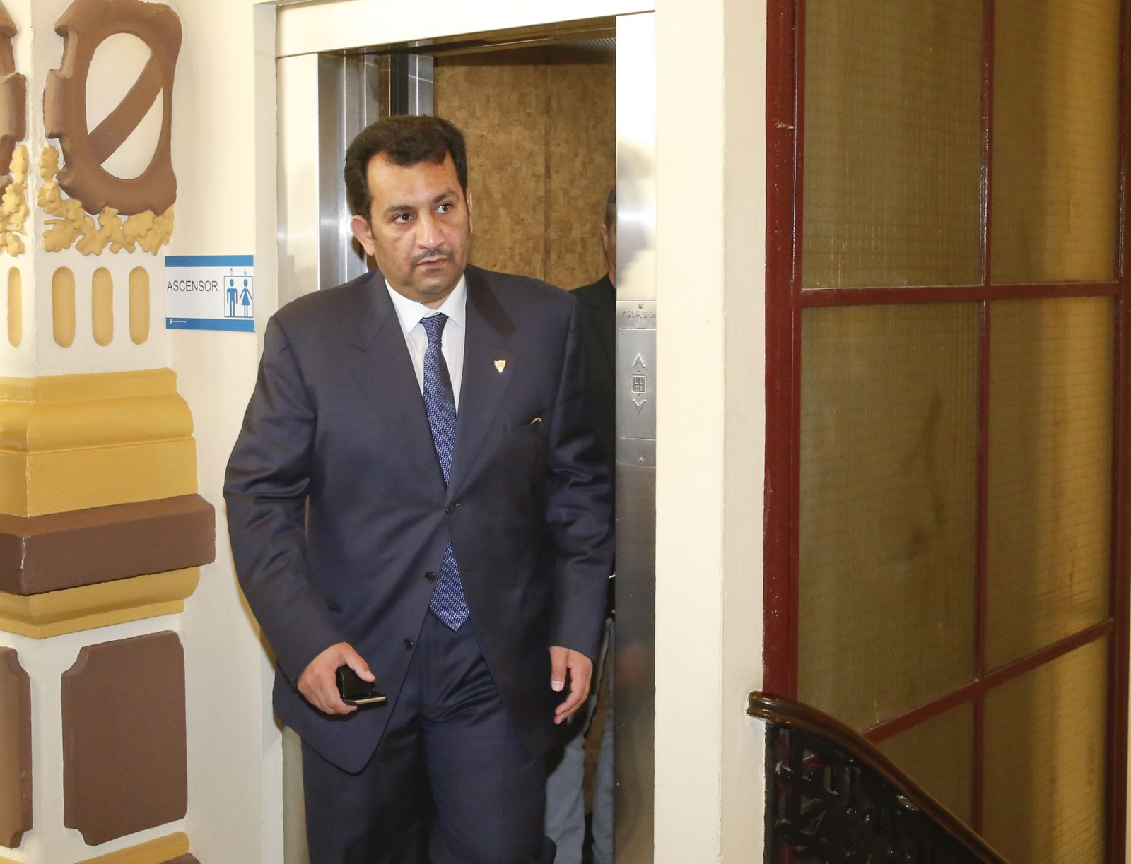 El presidente del Málaga, Abdullah Al-Thani.