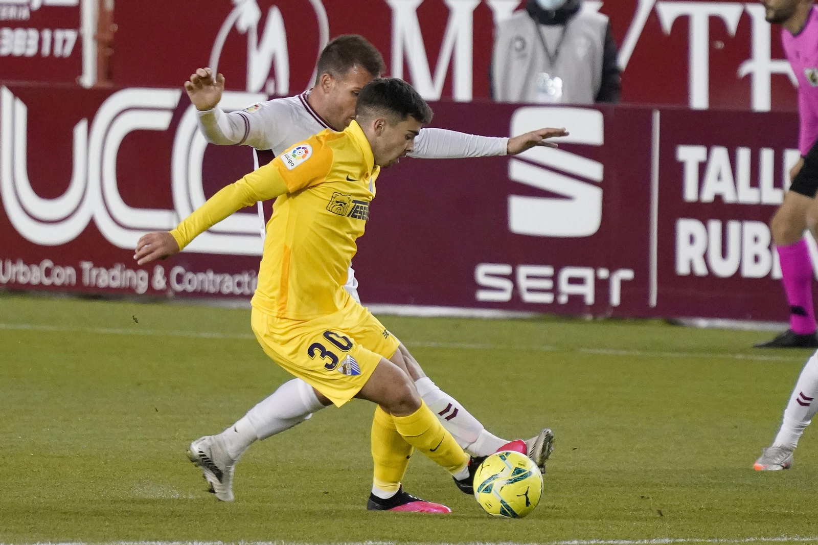 Las fotos del Albacete-Málaga CF