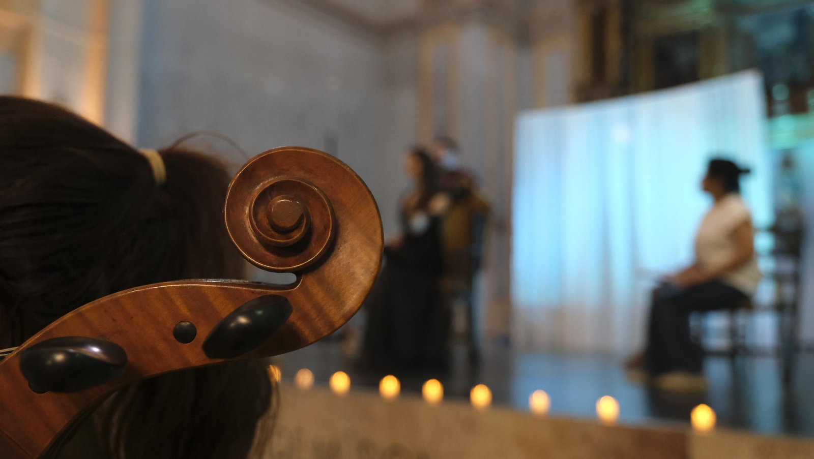 Ensayo general de la ópera de la academia musical de Vélez Blanco, en imágenes