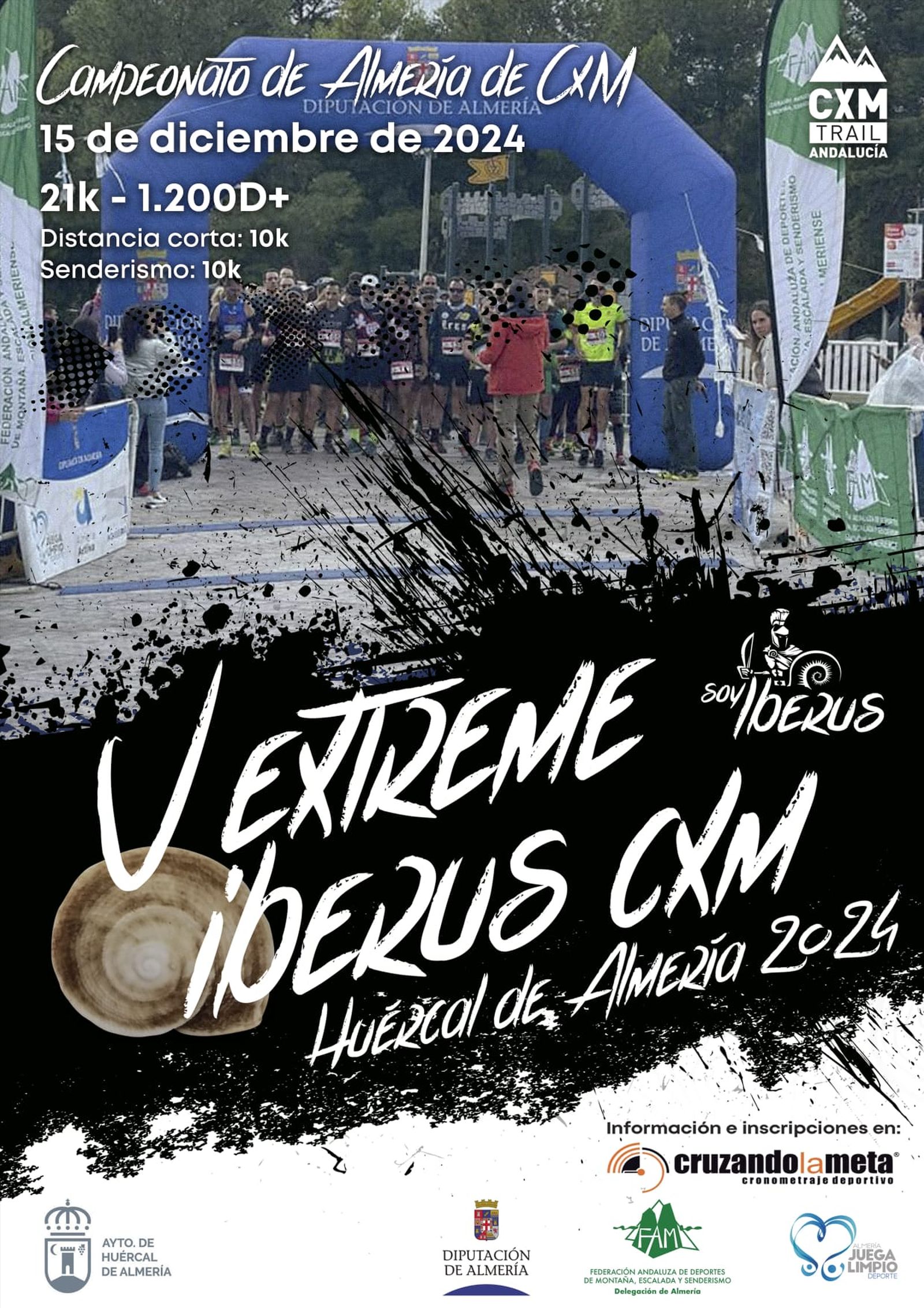 Cartel de esta quinta edición de la prueba celebrada en el municipio almeriense.