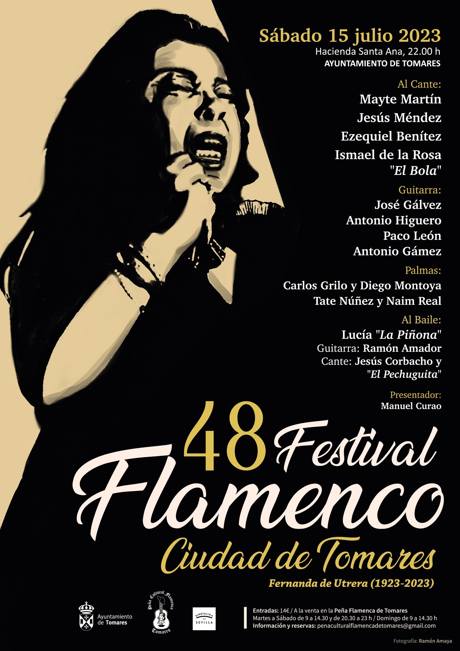 Mañana se celebra el 48 Festival Flamenco Ciudad de Tomares