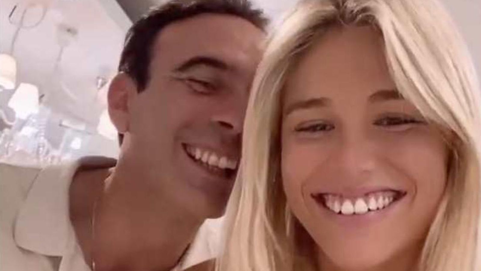 Ponce y Ana Soria, en un vídeo de ella también en Instagram.