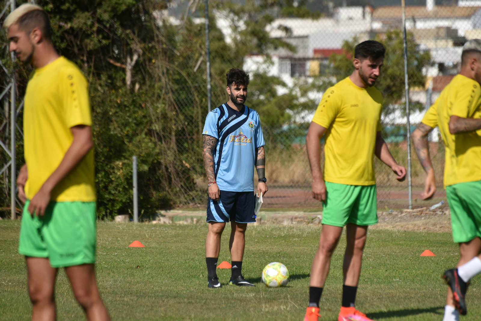 Primer entrenamiento de pretemporada de la UD Los Barrios