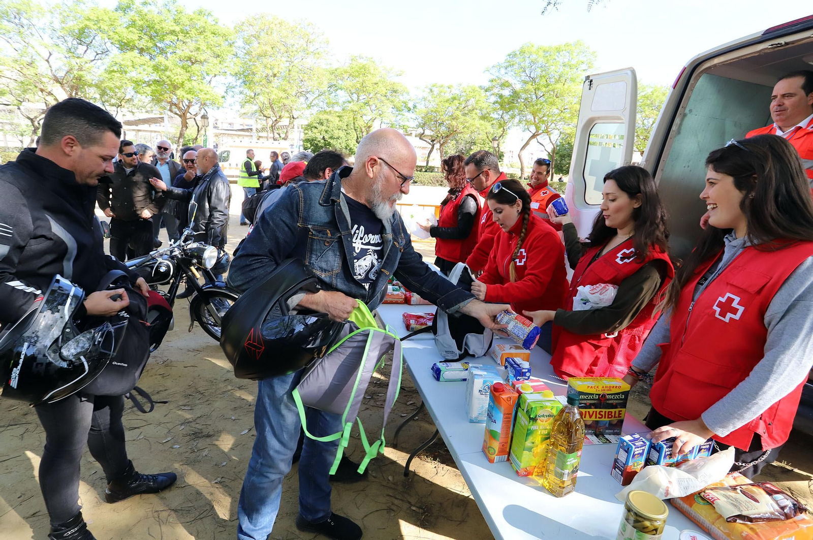 Imágenes de la III Ruta Moto-Solidaria organizada por CSIF