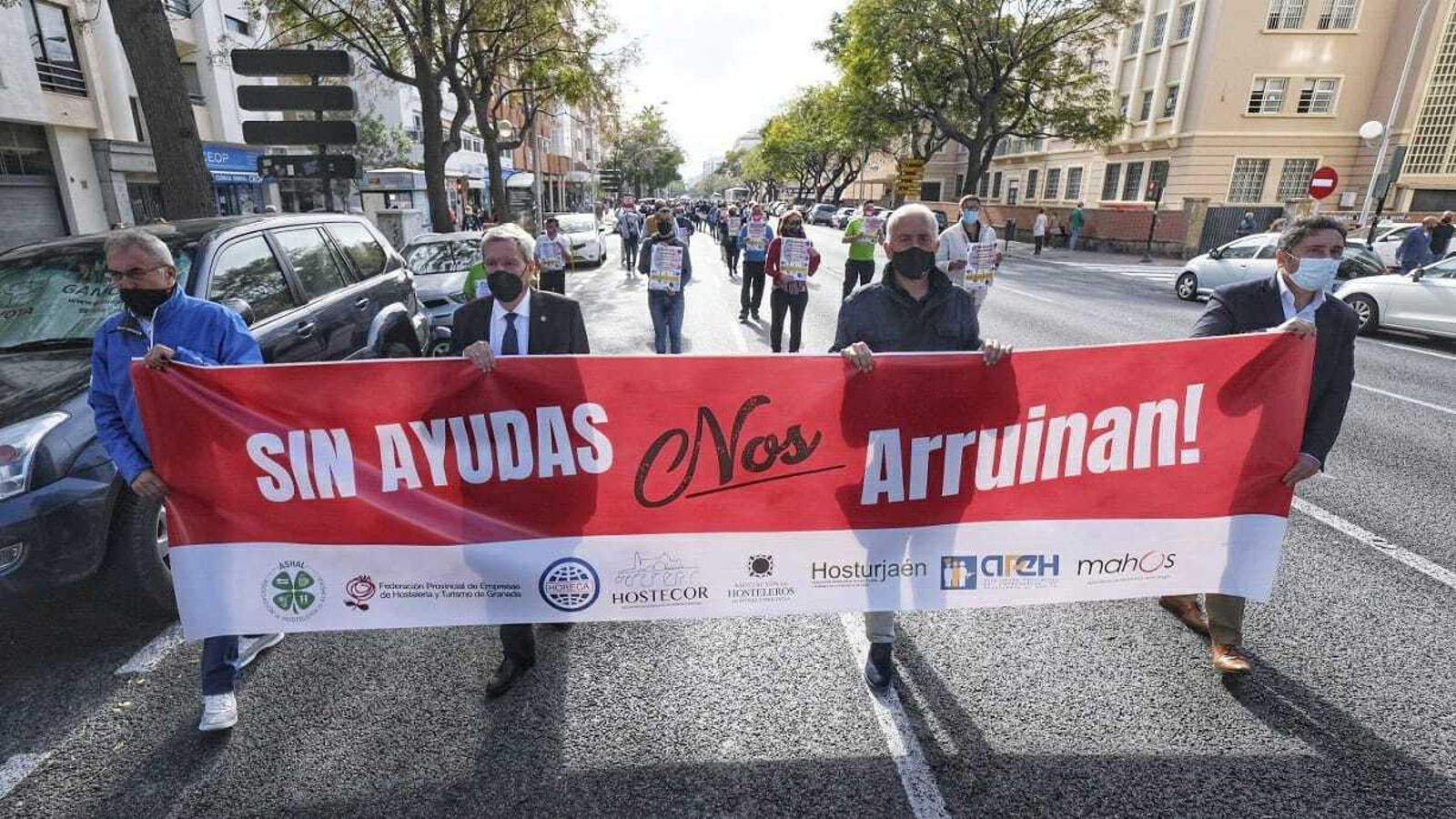 Uno de los lemas de esta manifestación.